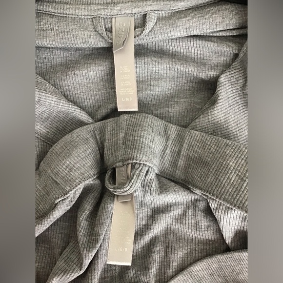 SKIMS Soft Lounge Sleep Set | Heather Gray - Picture 6 of 16